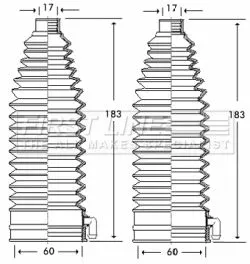 Bellow Kit, steering