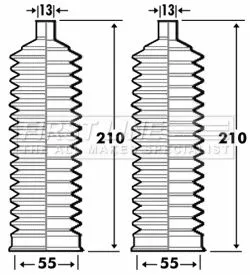 Bellow Kit, steering