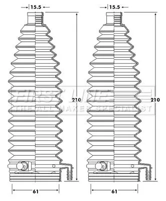 Bellow Kit, steering