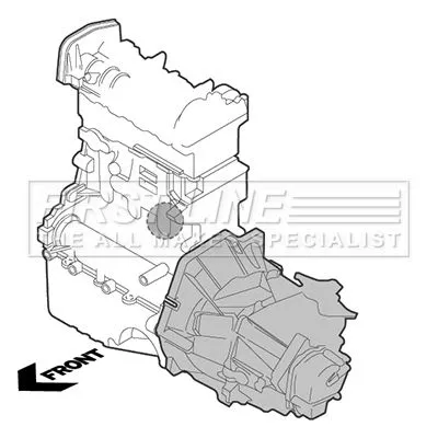 Mounting, engine