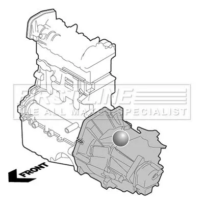 FIRST LINE FIRST LINE (FEM3566) Mounting, engine 
