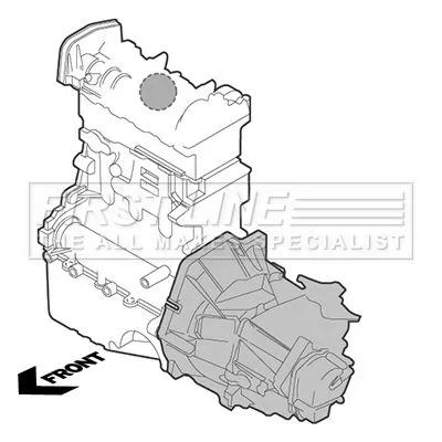 FIRST LINE FIRST LINE (FEM3846) Mounting, engine 
