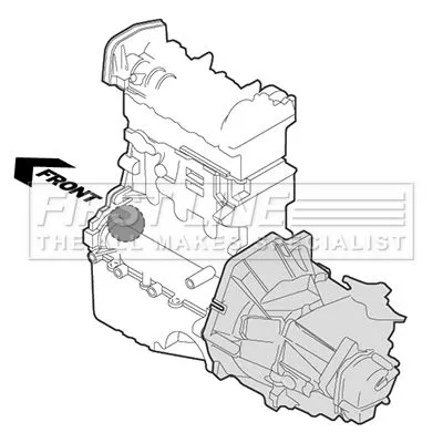 FIRST LINE FIRST LINE (FEM4053) Mounting, engine 