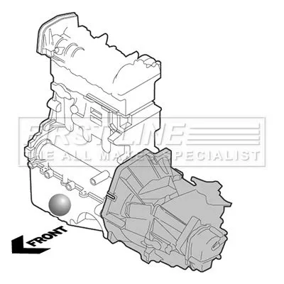 FIRST LINE FIRST LINE (FEM4112) Mounting, engine 