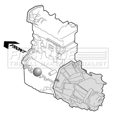 FIRST LINE FIRST LINE (FEM4124) Mounting, engine 