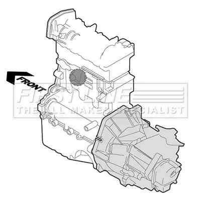 FIRST LINE FIRST LINE (FEM4158) Mounting, engine 