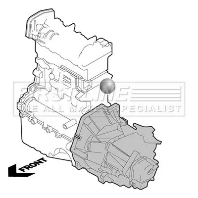 FIRST LINE FIRST LINE (FEM4198) Mounting, engine 