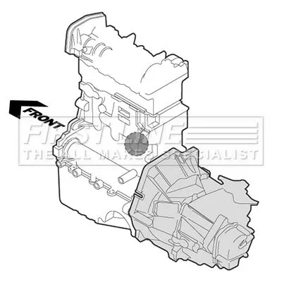 FIRST LINE FIRST LINE (FEM4374) Mounting, engine 