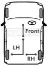 FIRST LINE FIRST LINE (FKB1008) Cable Pull, parking brake 