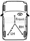FIRST LINE FIRST LINE (FKB1063) Cable Pull, parking brake 