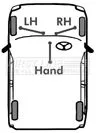 FIRST LINE FIRST LINE (FKB1099) Cable Pull, parking brake 