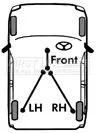 FIRST LINE FIRST LINE (FKB1191) Cable Pull, parking brake 