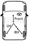 FIRST LINE FIRST LINE (FKB1338) Cable Pull, parking brake 
