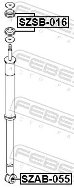 FEBEST FEBEST (SZSB-016) Spacer Bush, shock absorber 