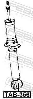 FEBEST FEBEST (TAB-356) Bush, shock absorber 