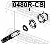 FEBEST FEBEST (0480R-CS) Repair Kit, clutch master cylinder 