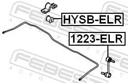 FEBEST FEBEST 1223-ELR FEBEST 1223-ELR Antiroll Bar Stabiliser Drop Link 