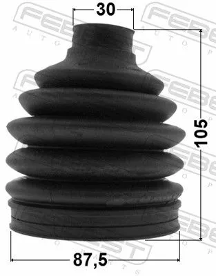 FEBEST FEBEST 1617P-221 Bellow, drive shaft 
