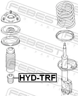 FEBEST FEBEST HYD-TRF Rubber Buffer, suspension 