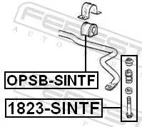 FEBEST FEBEST 1823-SINTF FEBEST 1823-SINTF Antiroll Bar Stabiliser Drop Link 