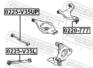 FEBEST FEBEST (0220-777) Ball Joint 