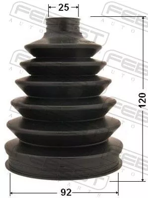 FEBEST FEBEST 0317P-057 Bellow, drive shaft 