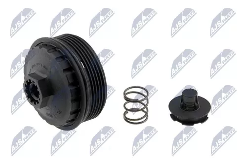 Cap, oil filter housing