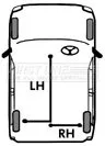 FIRST LINE FIRST LINE (FKB1923) Cable Pull, parking brake 