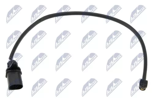 Warning Contact, brake pad wear