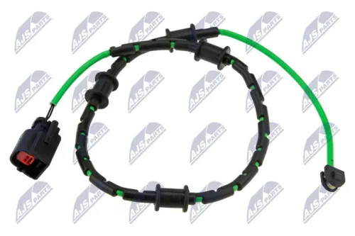 Warning Contact, brake pad wear