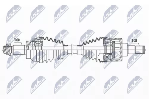 NTY NPW-AR-018 Drive Shaft