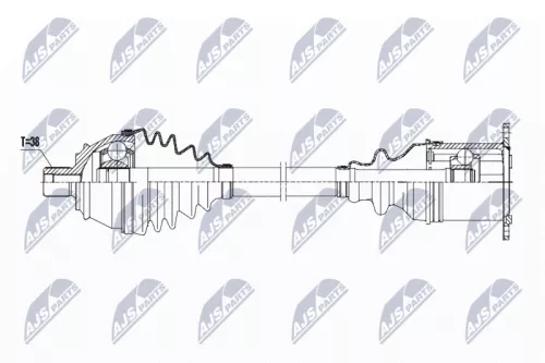 NTY NPW-AU-023 Drive Shaft