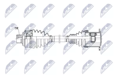 NTY NPW-AU-073 Drive Shaft