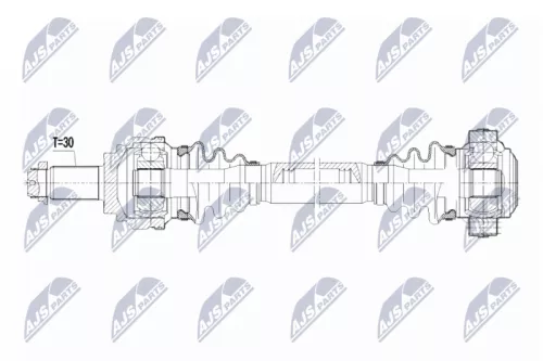 NTY NPW-BM-037 Drive Shaft
