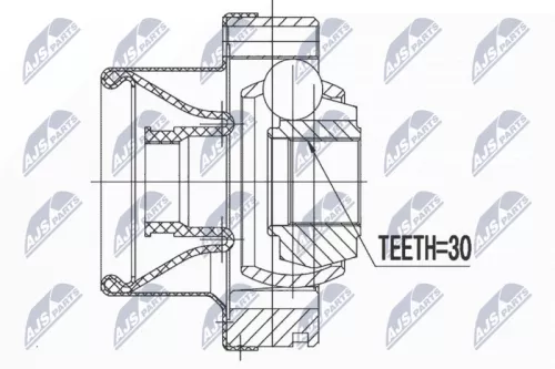 Joint, propshaft