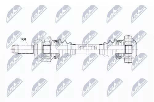 NTY NTY NPW-BM-089 NTY NPW-BM-089 Drive Shaft 