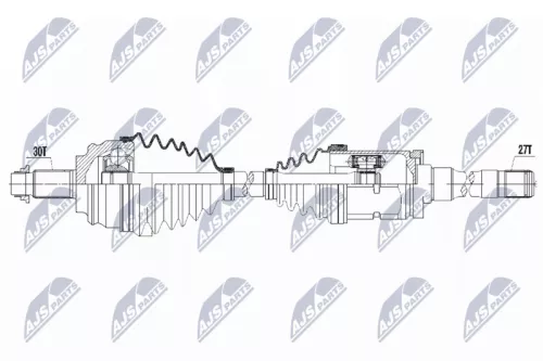 NTY NPW-BM-117 Drive Shaft