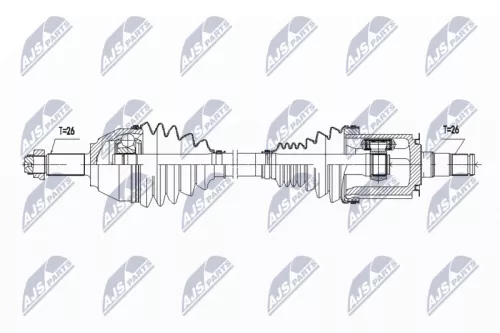 NTY NPW-BM-143 Drive Shaft