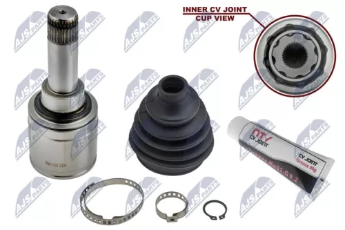 NTY NTY NPW-BM-146 Rear Left Rear Right NTY Cv Joint & Boot Kit 