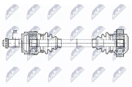 NTY NTY NPW-BM-149 NTY NPW-BM-149 Drive Shaft 