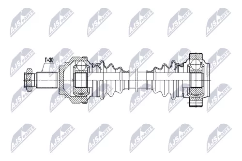 NTY NPW-BM-207 Drive Shaft