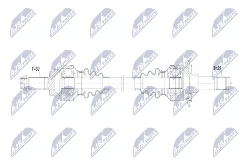 NTY NTY NPW-BM-230 NTY NPW-BM-230 Drive Shaft 