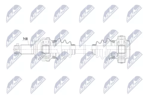NTY NTY NPW-BM-233 NTY NPW-BM-233 Drive Shaft 