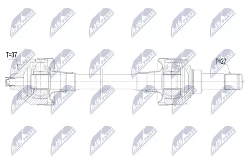 NTY NTY NPW-BM-242 NTY NPW-BM-242 Drive Shaft 