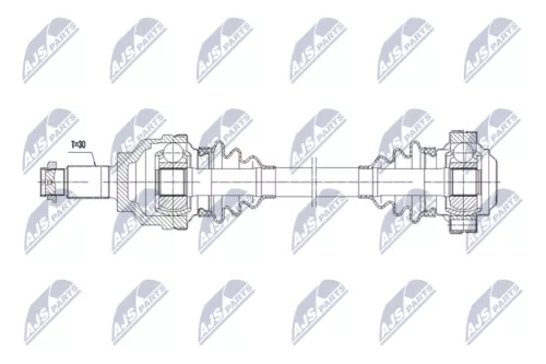 NTY NTY NPW-BM-249 NTY NPW-BM-249 Drive Shaft 