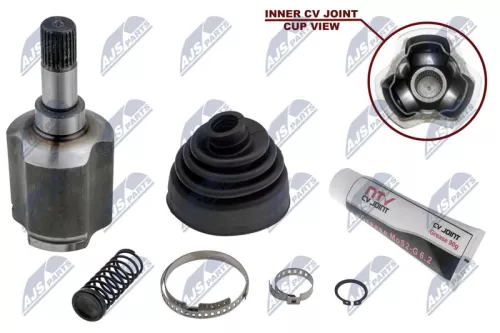 NTY NTY NPW-CH-005 Front Left NTY Cv Joint & Boot Kit 
