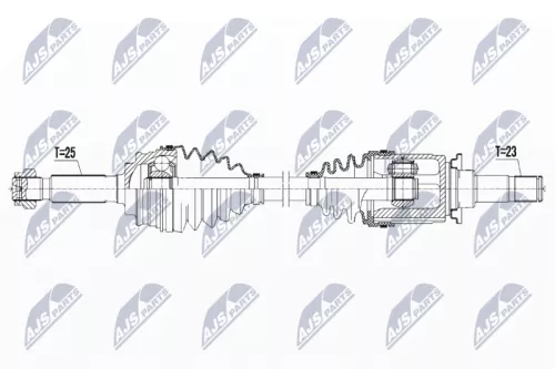 NTY NPW-CH-048 Drive Shaft