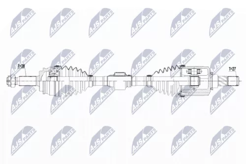 NTY NPW-CH-060 Drive Shaft