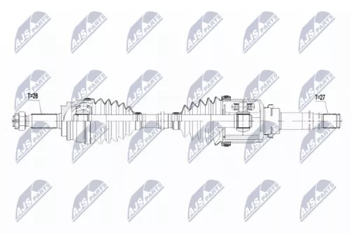 NTY NTY NPW-CH-064 NTY NPW-CH-064 Drive Shaft 