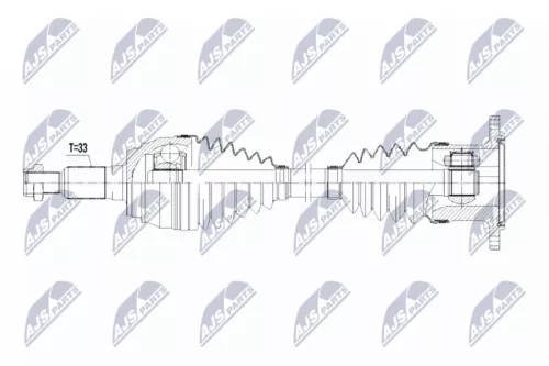 NTY NTY NPW-CH-072 NTY NPW-CH-072 Drive Shaft 